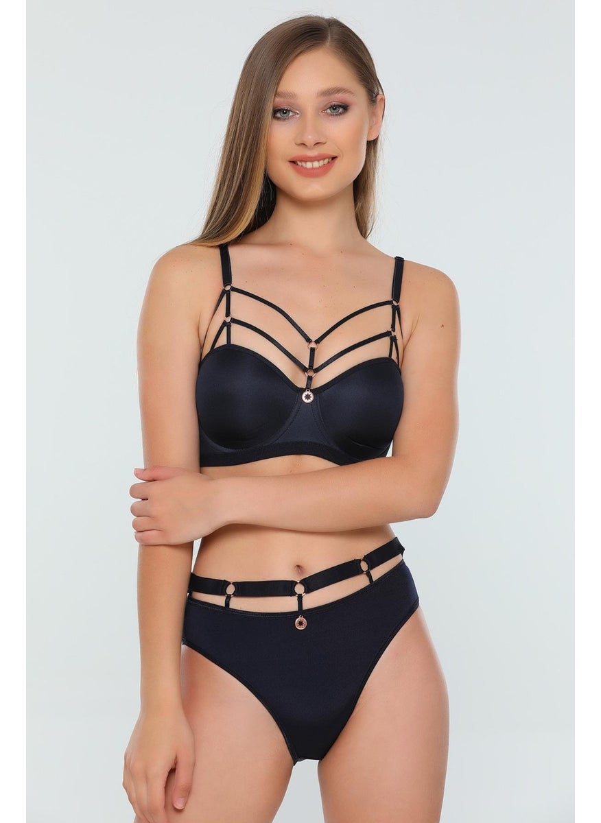 Le Jardin - Women's Underwire Non-Supported Bra Panty Set 5045 - 1 Piece - Image 1
