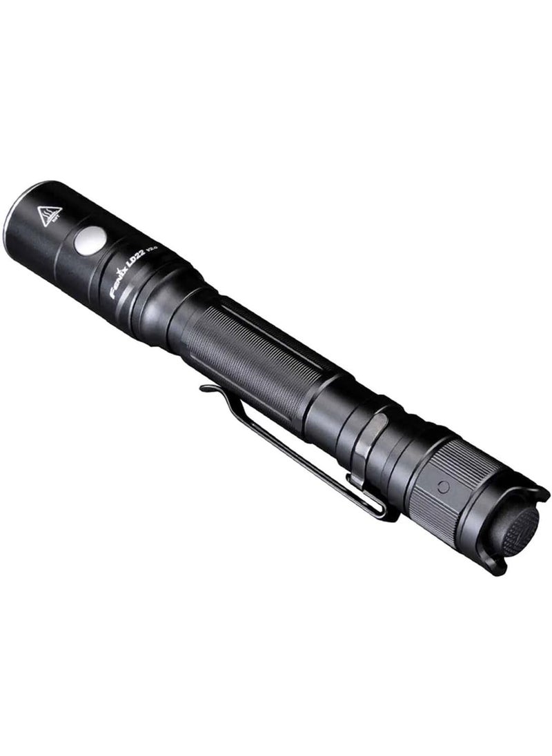 fenix FENIX LD22 v20 800 Lumen Penlight Sized Flashlight Schwarz  - Image 4