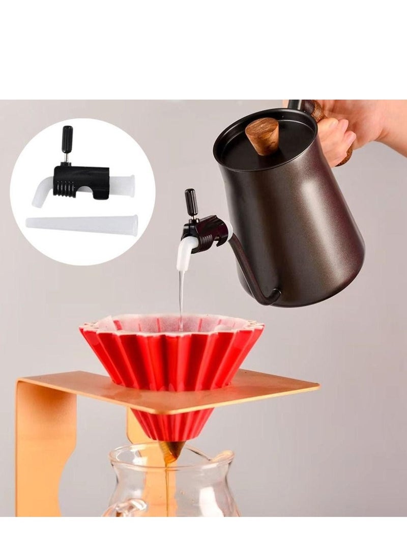 Water Flow Regulator Coffee Dripping Jugs Kettle Gooseneck Pot Restrictor Nozzle Compatible Replacement Part Spout Diversion Aid