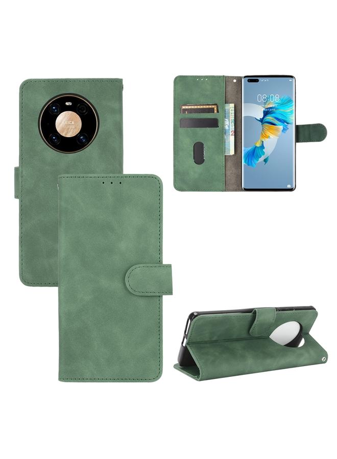 S-TOP Case For Huawei Mate 40 Pro Solid Color Skin Feel Magnetic Buckle Horizontal Flip Calf Texture PU Leather Case with Holder & Card Slots & Wallet - Image 1