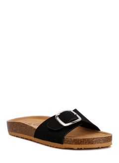 Buckle Strap Slip On Sandals in Black - pzsku/Z00A8811362E39E9CA588Z/45/_/1740466295/d7780d85-7dcc-42eb-b144-b8fc0fcf3428