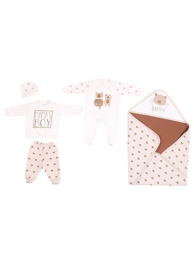 جوكي طقم هدايا شتوي لأطفال بنات ٥ قطع - Image 1