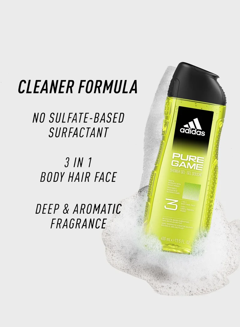 Adidas Pure Game Shower Gel 400ml