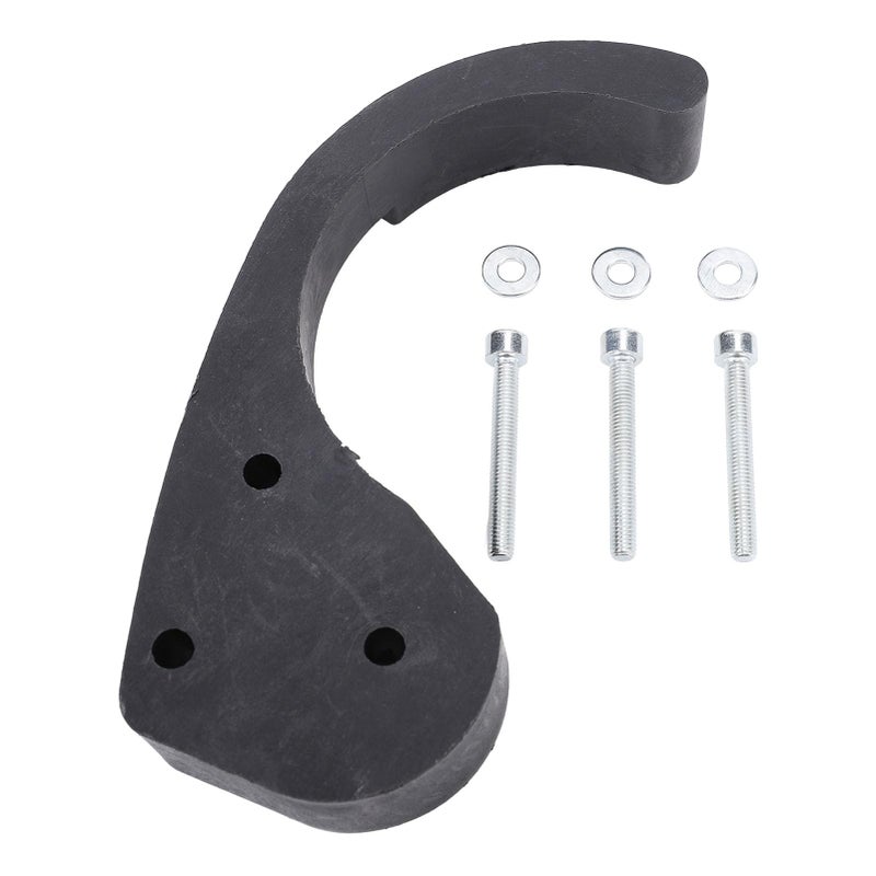 CFTGIW Engine Motor Chain Guard Black Motorcycle Engine Case Saver Case Chain Guard Replacement for Banshee YFZ350 19872006 - Image 2
