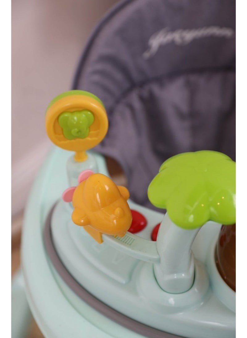 ريكسا مشاية أطفال بمقعد ناعم ومبطن وقابل للطي - Image 5