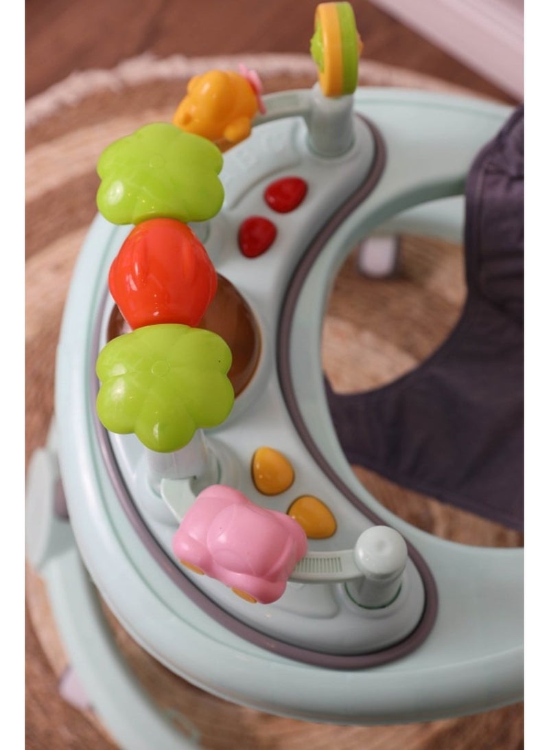 ريكسا مشاية أطفال بمقعد ناعم ومبطن وقابل للطي - Image 4