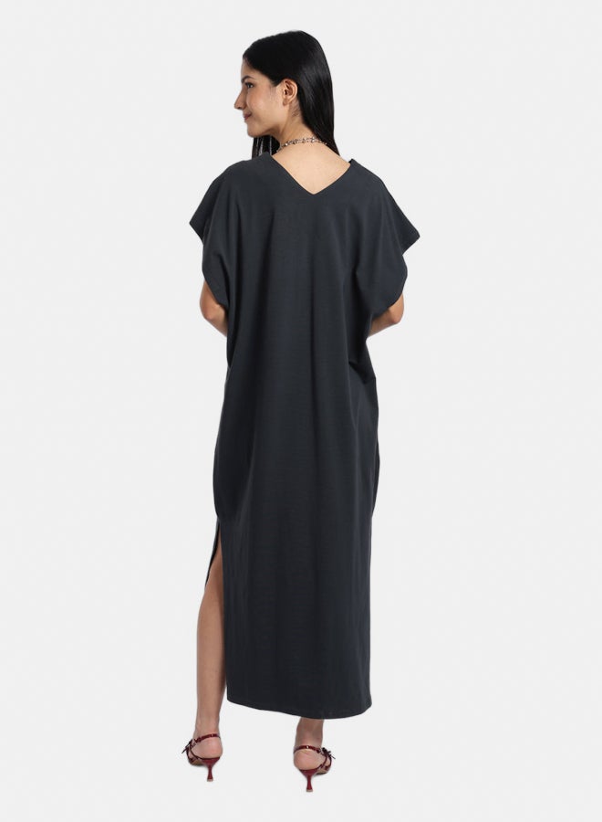 Carina Lounge Dress with Side Slits - Image 3