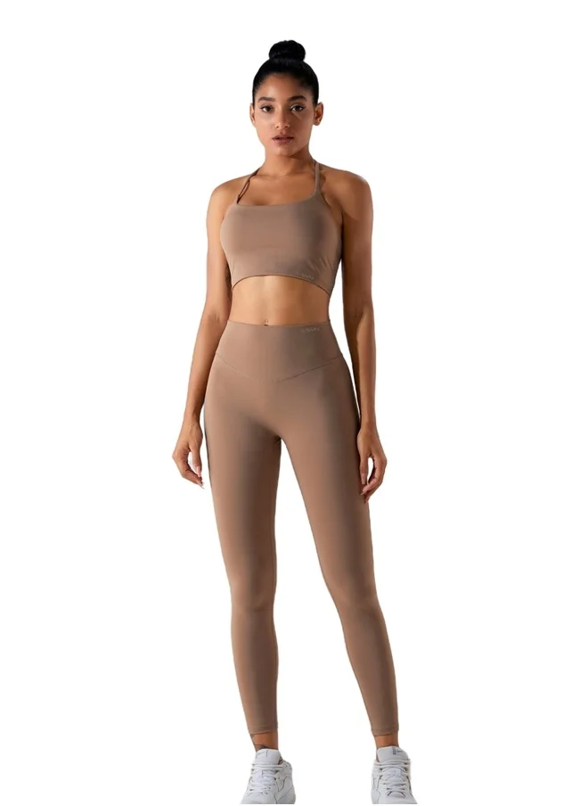 KAWN.YOGA Womens High Waist Contour Seamless Workout Sport Leggings Yoga Pants Tummy Control Running Pants