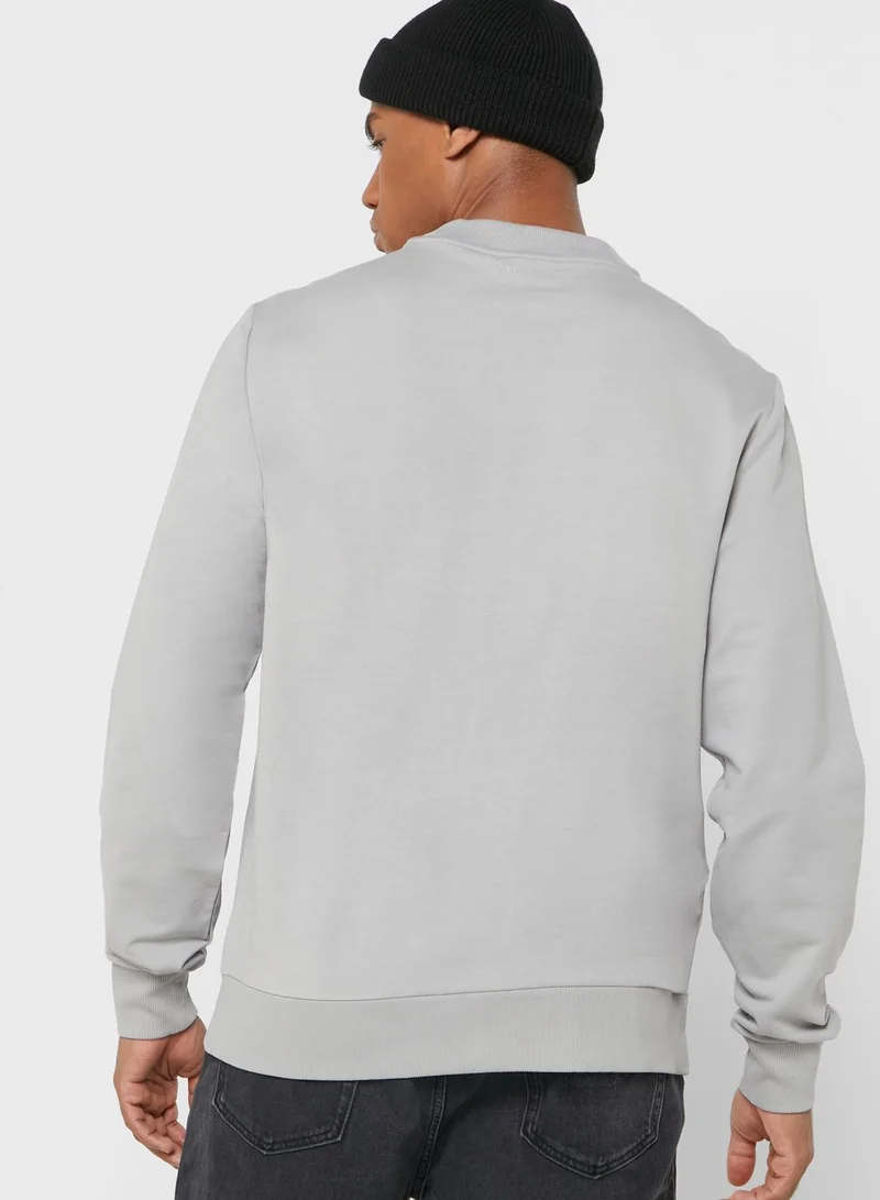 CALVIN KLEIN Split Logo Sweatshirt