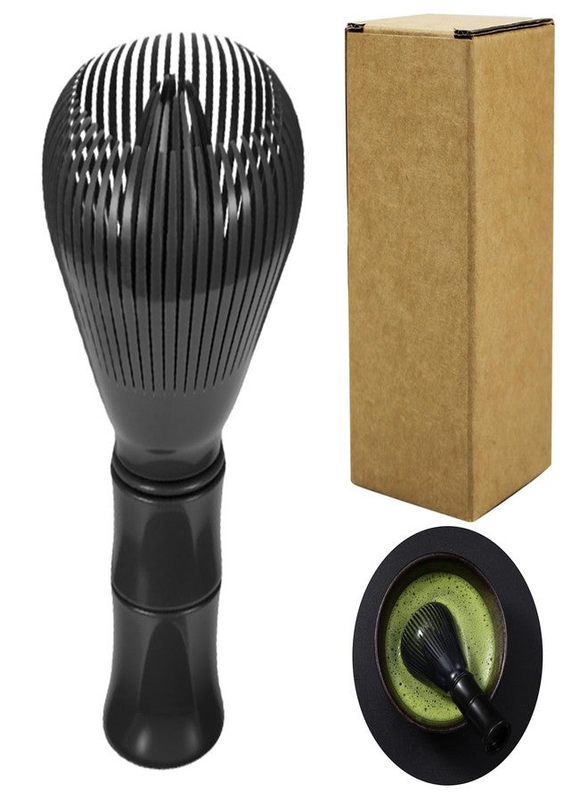 Sumsive Resin Matcha Whisk Traditional Japanese Chasen Matcha Tea Whisk Gifts for Tea Lovers Reusable Plastic Matcha Whisk for Authentic Tea Preparation (black) - Image 1