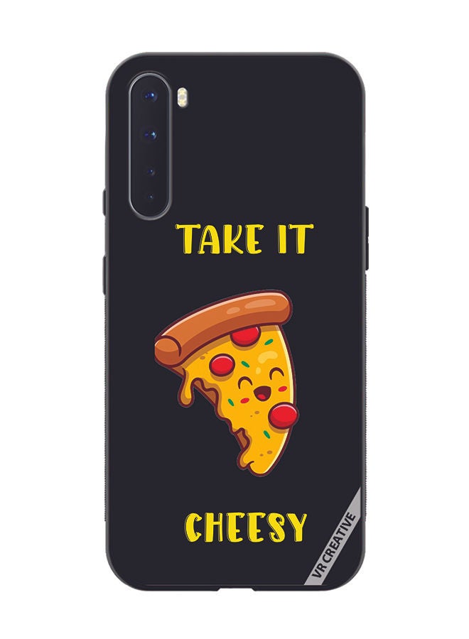 VR CREATIVE Protective Case Cover For OnePlus Nord Take It Cheesy Design Multicolour - Image 1