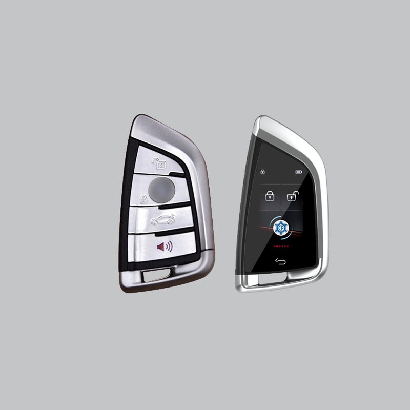 مفتاح ذكي سيارة بشاشة لمس LCD ومدخل مريح بدون مفتاح وسيط عن بعد لمس مقفل أبواب لجميع طرازات إيقاف وإطلاق المحرك بزر واحد - Image 2