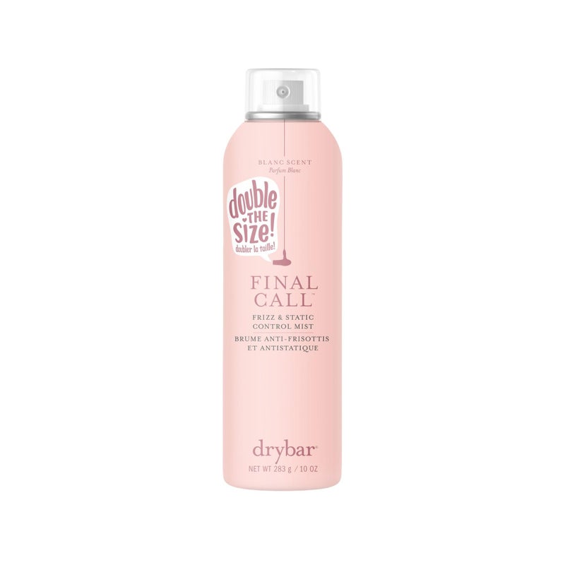 Drybar Final Call Frizz & Static Control Mist Blanc Scent - XL Size | Tames Flyaways to Maintain Smooth and Shiny Blowouts - Image 1