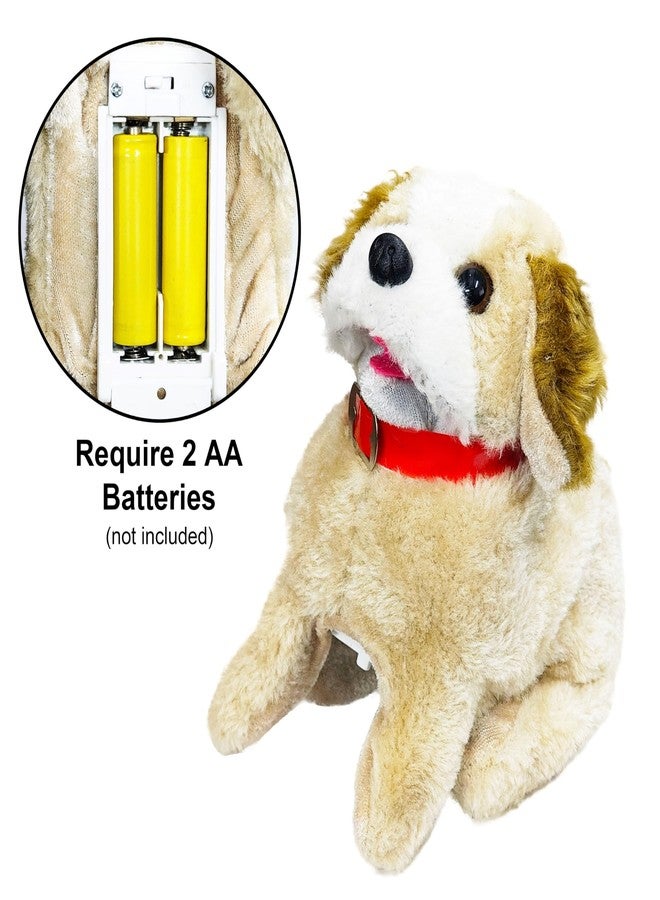 VGRASSP Jumping and Walking Dog Toy for Kids with Back Flip Action Soft Plush Dancing Puppy Electronic Pet Gift for Toddlers Boys and Girls - Color As Per Stock - Image 3