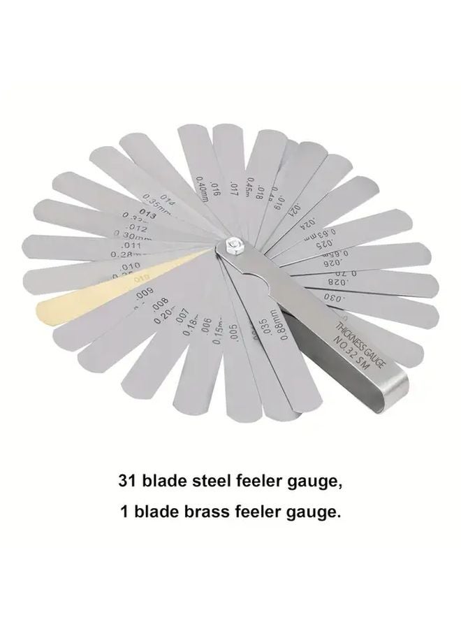 مجموعة قياس الفجوة المحمولة 0.04-0.88 مم مع مواصفات متنوعة - Image 4