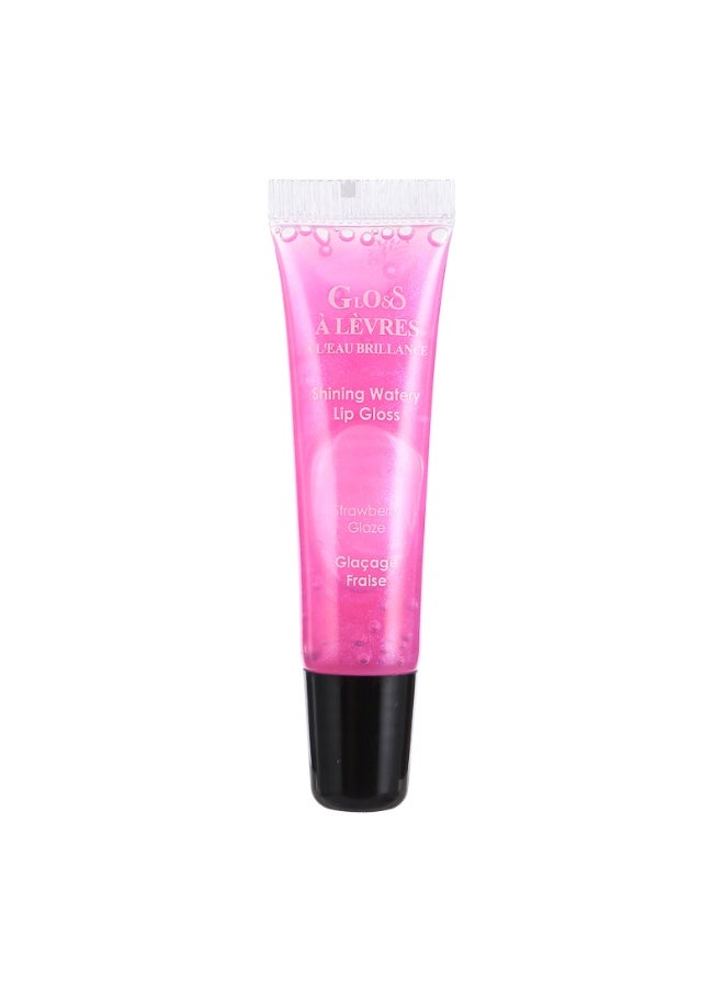 Miniso Get glossy, nourished lips with this strawberry glaze shining watery lip gloss. 