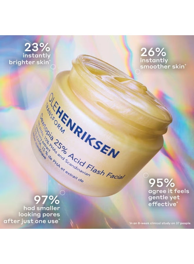 OLE HENRIKSEN Dewtopia 25% Acid Flash Facial Mask 50ml - Image 3