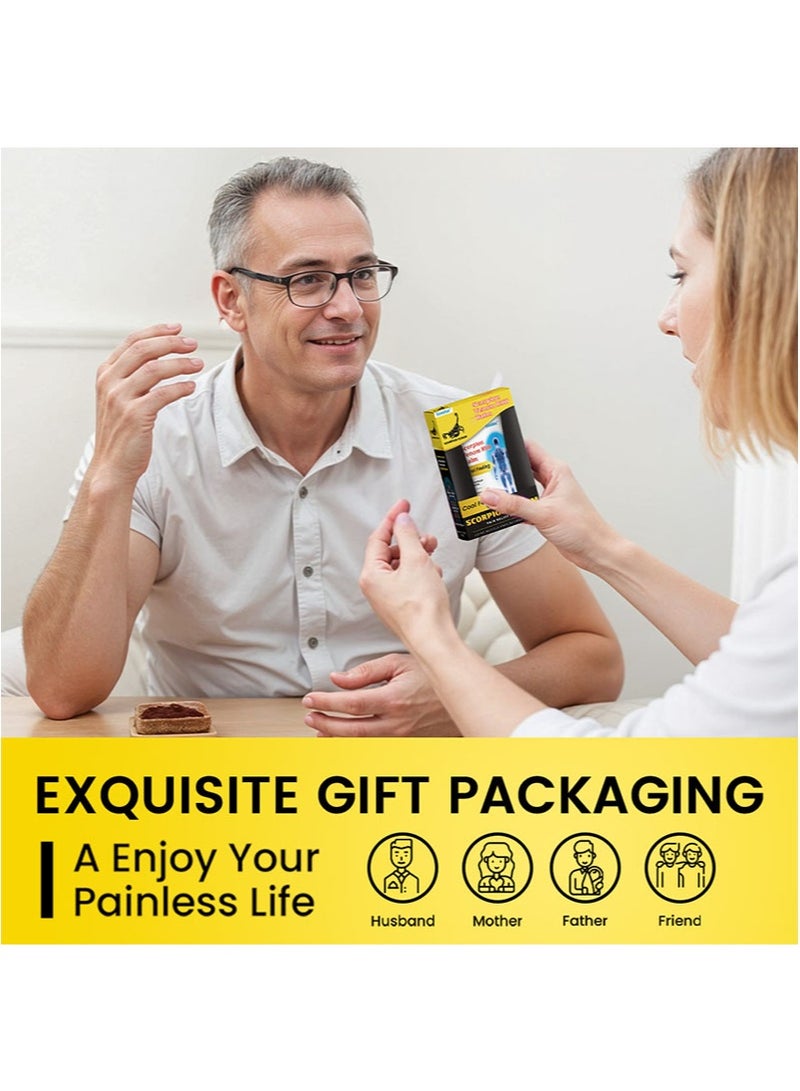 Sumifun Scorpion Venom Pain Relief Cream，Scorpion Venom Rub Bal，Cool Feeling，For Joint Activities Throughout The Body，Soothes Knees，Lumbar，Neck，Hands，And Feet（50g） - Image 4