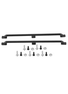 Dilwe Rc Car Shell Handrail Body Shell Left/Right Metal Handrail For 1/10 Scale Rc Crawler Car(6.10Inch)  - Image 1