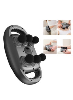 Generic Fascia Gun Muscle Massager Gun, High Frequency Back Waist Massage Machine, Six-head Body Shoulder Professional Fascia Massage Gun  - Image 1