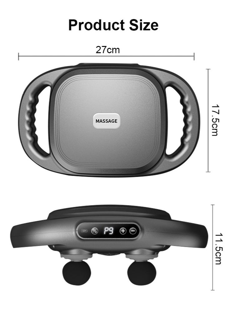 Generic - Fascia Gun Muscle Massager Gun, High Frequency Back Waist Massage Machine, Six-head Body Shoulder Professional Fascia Massage Gun - Image 1