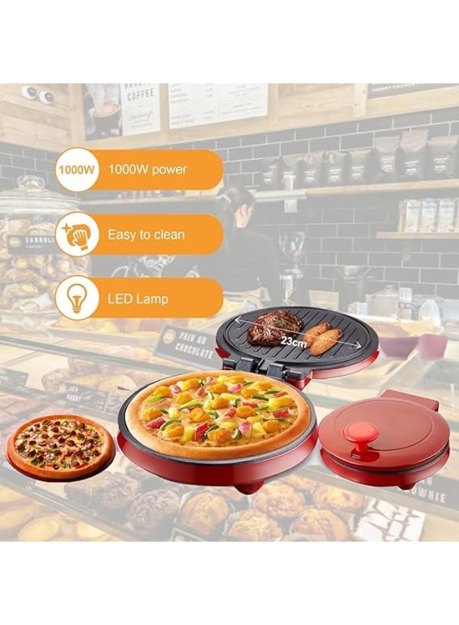 Magic Pizza Maker Electric Pizza Oven Indoor Non-Stick Pizza Oven 10 Inch - Image 5