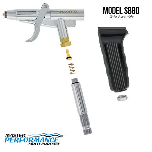 Master Airbrush Model SB80 Multi-Purpose Pistol Trigger Fixed Dual-Action Airbrush Set Kit - 0.3 mm Tip, 2 Side Bowl Feed Fluid Cups - Spray Gun Control - Auto Graphics, Art, Hobby Craft, Tattoo, Cake - Image 4