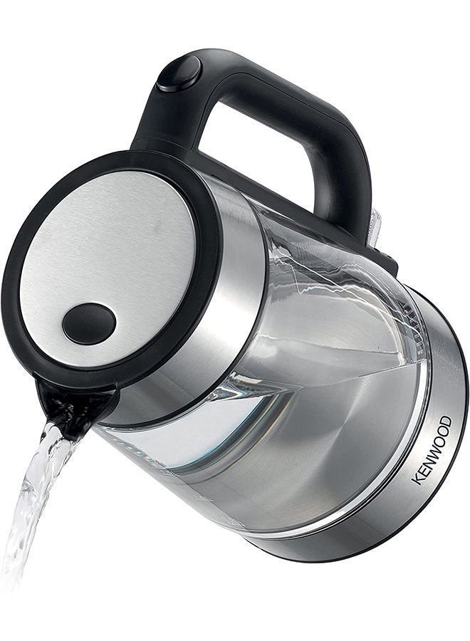 KENWOOD Kettle, Glass, Removable Mesh Filter, 1.7 L 2200 W ZJG08.000CL Silver - Image 3
