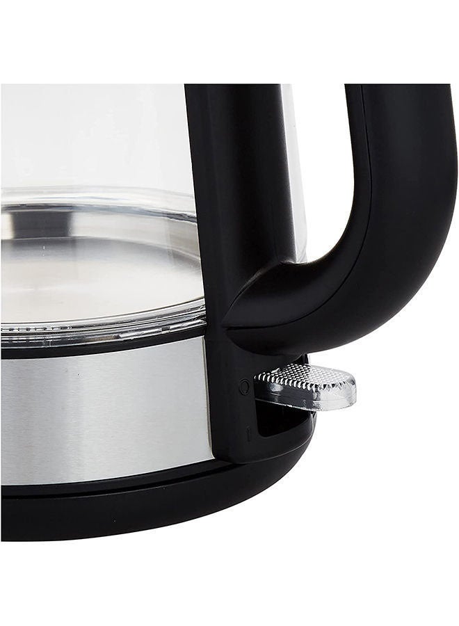 KENWOOD Kettle, Glass, Removable Mesh Filter, 1.7 L 2200 W ZJG08.000CL Silver - Image 4