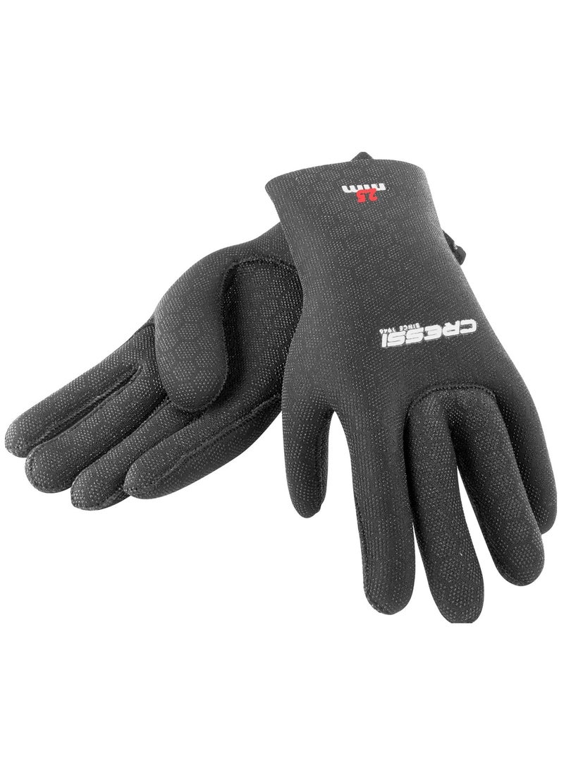 Cressi - Premium Neoprene Gloves Diving 2.5Mm - Scuba Gloves - Diving Gloves - High-Stretch Non-Slip Grip, Easy On/Off. - Image 1