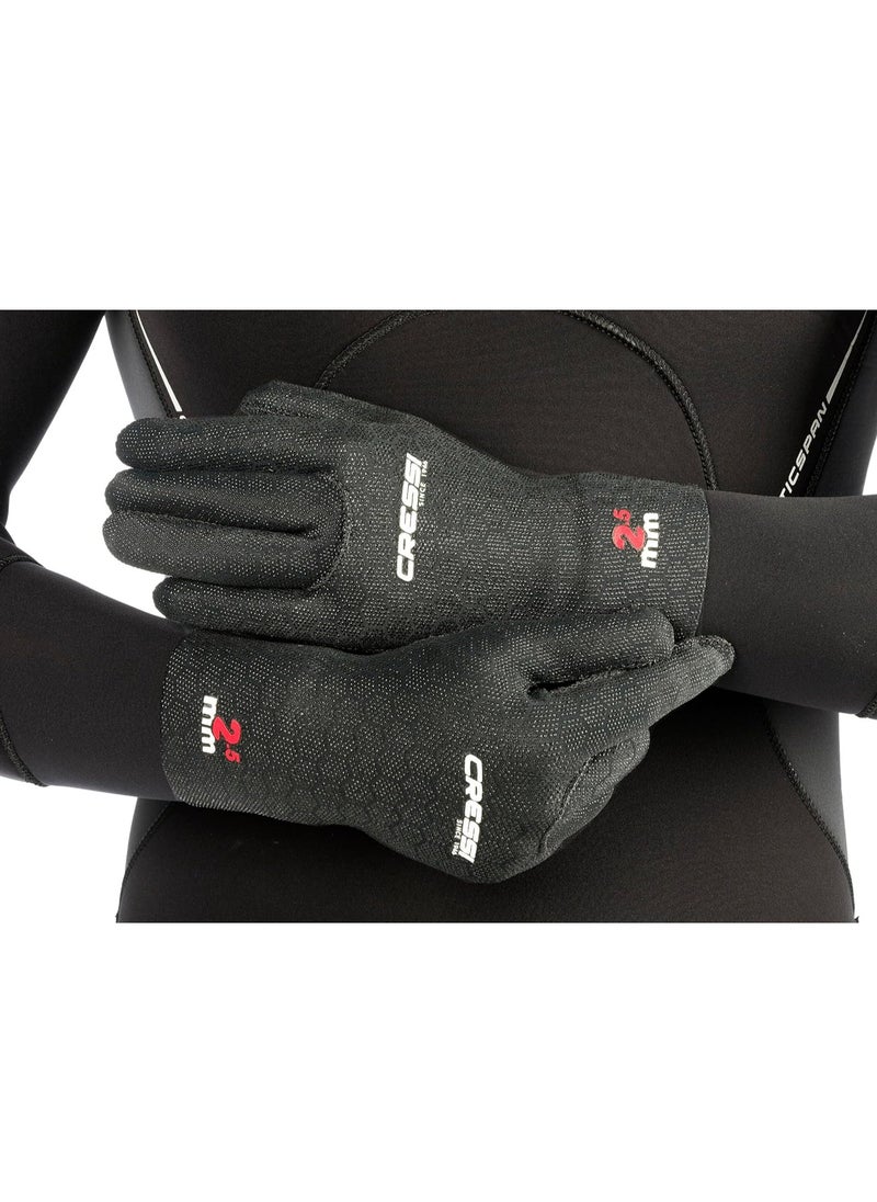 Cressi - Premium Neoprene Gloves Diving 2.5Mm - Scuba Gloves - Diving Gloves - High-Stretch Non-Slip Grip, Easy On/Off. - Image 1