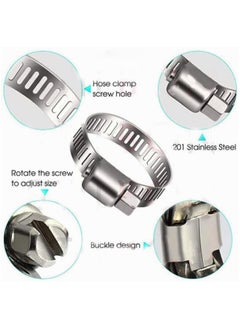 Duravel Duravel Hose Propane Butane LPG Gas Pipe, 8mm, British Standard, with 2 Clips 3 Meter  - Image 4