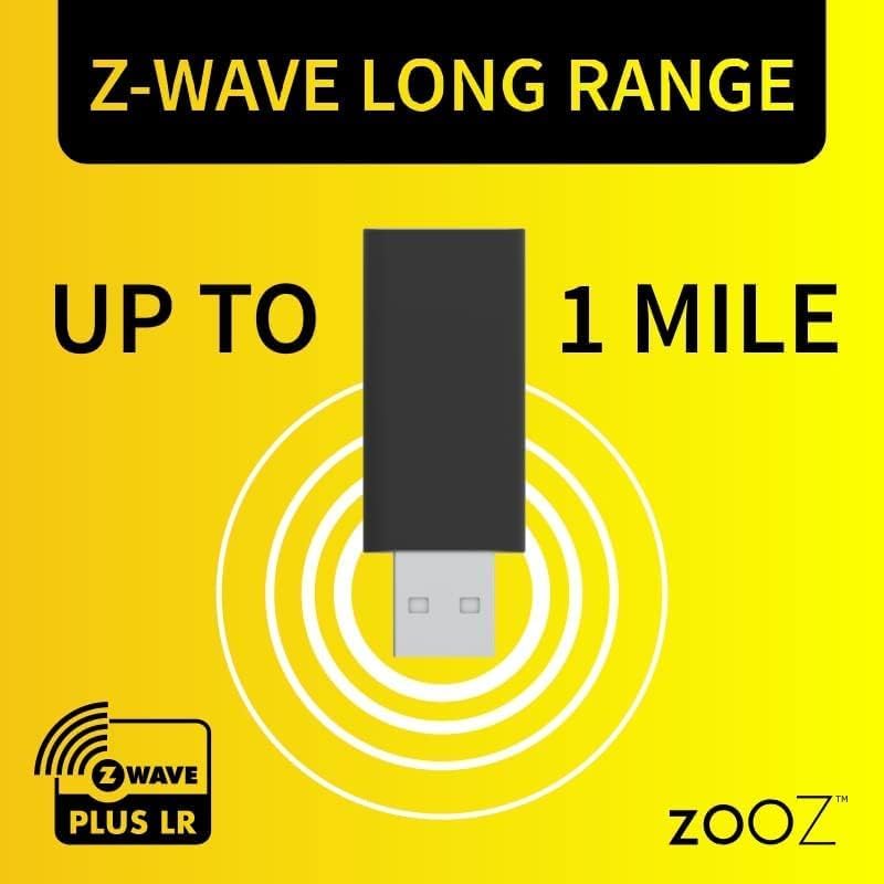 Zooz 800 Series Z-Wave Long Range S2 USB Stick ZST39 LR, Great for DIY Smart Home (Use with Home Assistant or HomeSeer Software) - Image 2