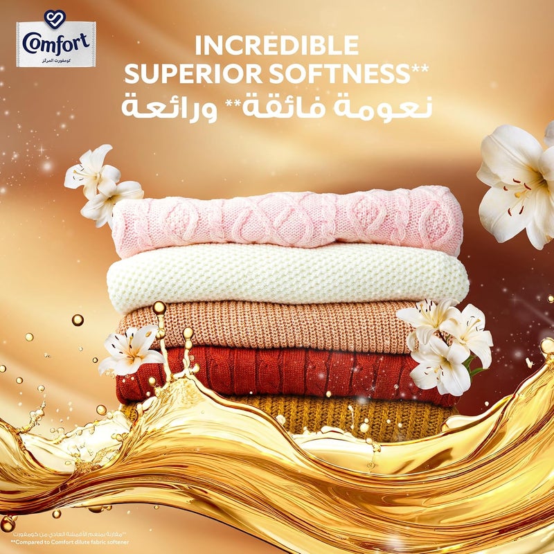 Concentrate Fabric Softener, Lily Musk & Caramel, 1.4L | Fabric Conditioner, Experience 9x Fragrance, Long-Lasting Freshness, Color Protection, Superior Softness - Image 4