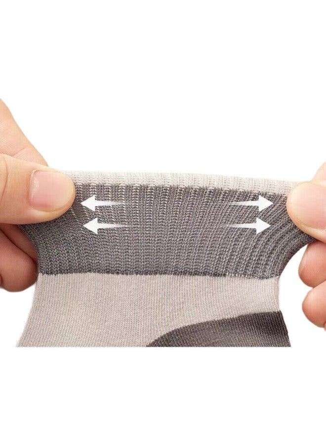 Cotton Thirteen Mianshisan Zhuji Men'S Socks, Short Socks For Autumn And Winter, [Solid Color Low-Cut] Men'S Socks, Breathable Winter Short Socks, Trendy Style, 15 Pairs - Image 1