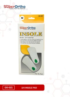SuperOrtho 3/4 Insole Pad- O0-021 Medium Size  - Image 2
