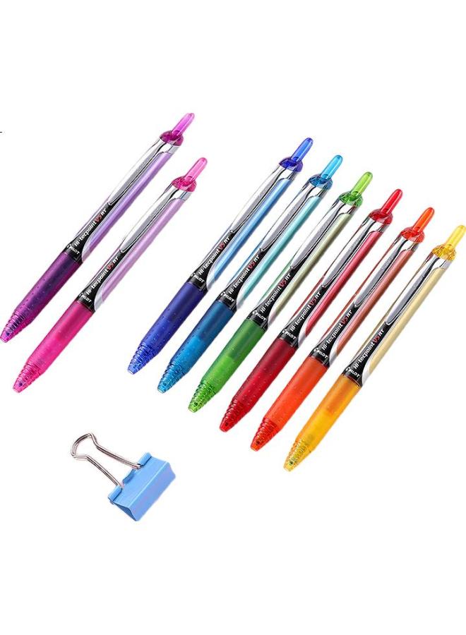 Pilot Bxrt-V5 Retractable Colorful Gel Pen, 0.5Mm, For Students, Rollerball Pen, Office Supplies, Writing And Handwriting Practice, Pink, Single Pen - Image 1