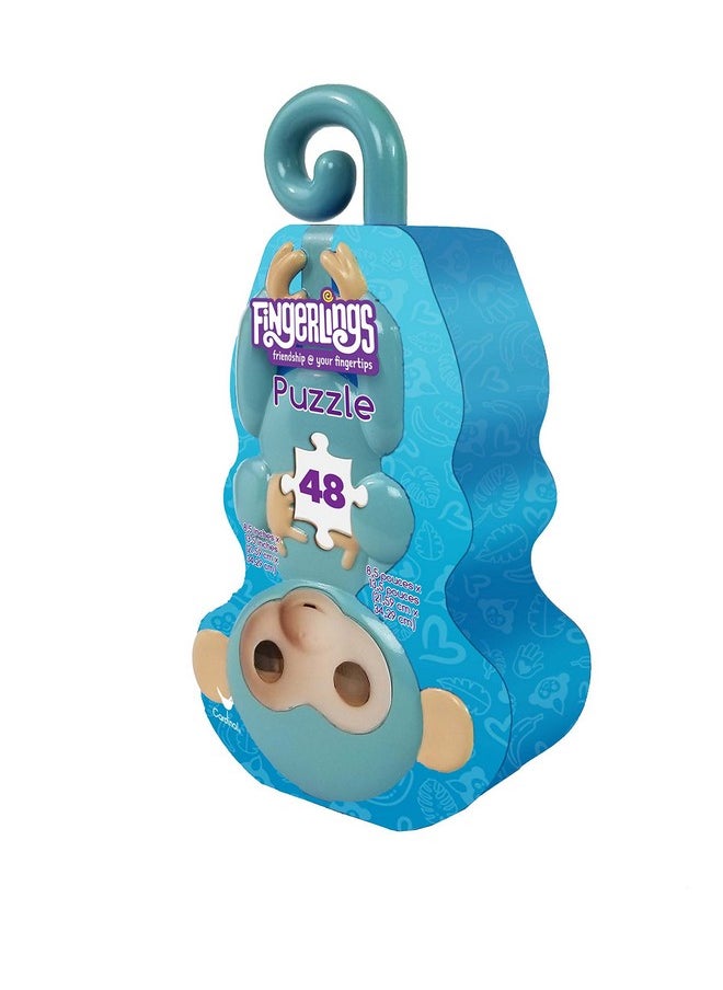 SPIN MASTER - Games Cardinal Industries Fingerlings Monkey Tin Puzzle In Character Tin - Image 1