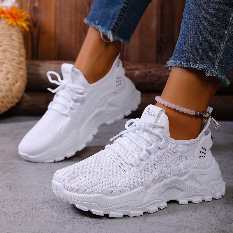 Women's Fly Knit Low Top Sneakers - Image 2