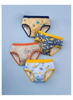 Generic 8 Pieces Boys Underwear Kids Soft Breathable Cotton Toddler Boy Underpants Briefs Knickers Kids Underwear Trunk  - Image 3