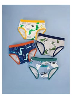 Generic 8 Pieces Boys Underwear Kids Soft Breathable Cotton Toddler Boy Underpants Briefs Knickers Kids Underwear Trunk  - Image 4
