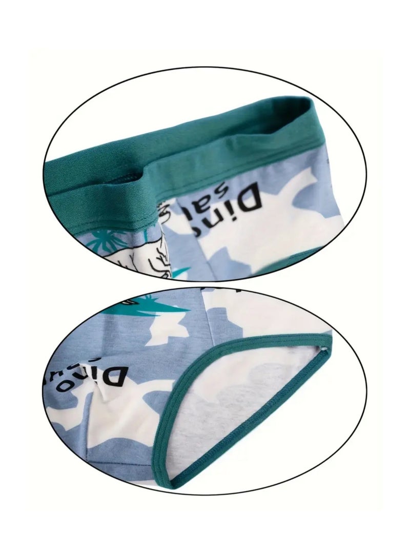 8 Pieces Boys Underwear Kids Soft Breathable Cotton Toddler Boy Underpants Briefs Knickers Kids Underwear Trunk