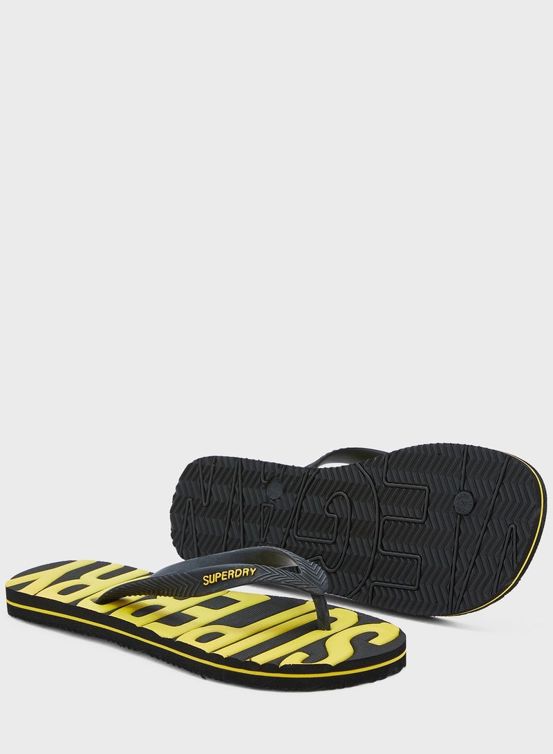 Superdry Logo Flip Flops - Image 3