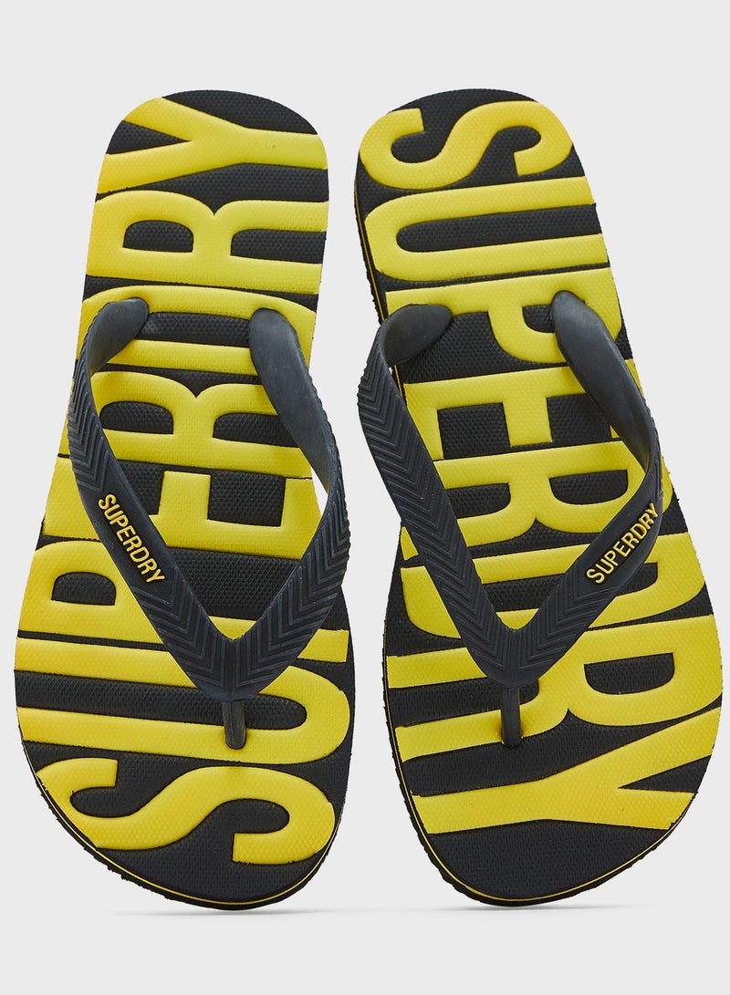 Superdry Logo Flip Flops - Image 4