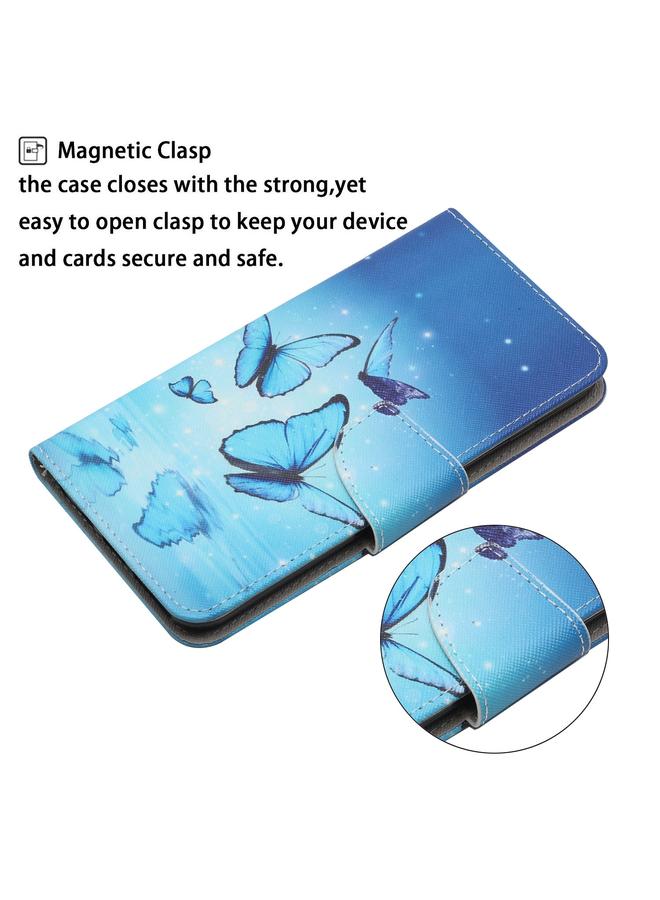 S-TOP Case For Samsung Galaxy A03s 166mm Painted Pattern Horizontal Flip Leather Case with Holder & Card Slot & Wallet - Image 4