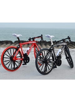 Generic AlloyToy Mountain Bike Die Cast Metal Model Model 1:8 Scale - Red.  - Image 5