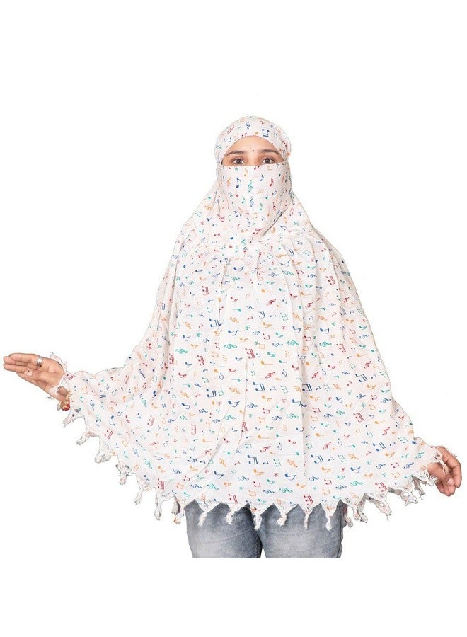 eloska world eloska world Cotton Different Design Long Scarf Cum Mask svarves Usable for vehicle Driver | Universal Size For Girl & Women  - Image 1