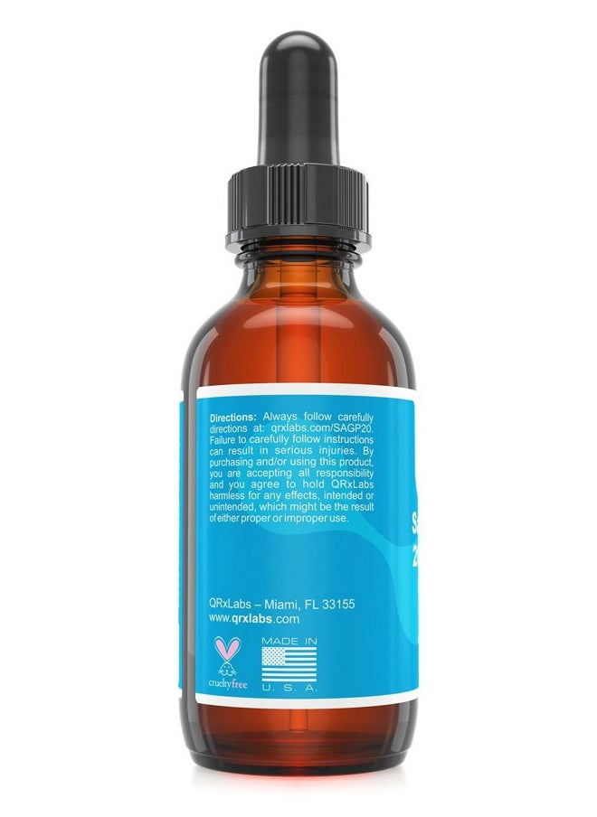 QRxLabs - Salicylic Acid 20% Gel Peel - Alcohol-Free Formula with Tee Tree Oil and Green Tea Extract - Professional Grade Chemical Peel for Face for Acne Treatment - Beta Hydroxy Acid - 1 Fl Oz Bottle - Image 1