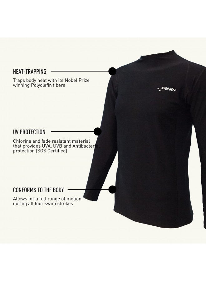 FINIS FINIS Thermal Swim Shirt, Adult Medium - Image 3