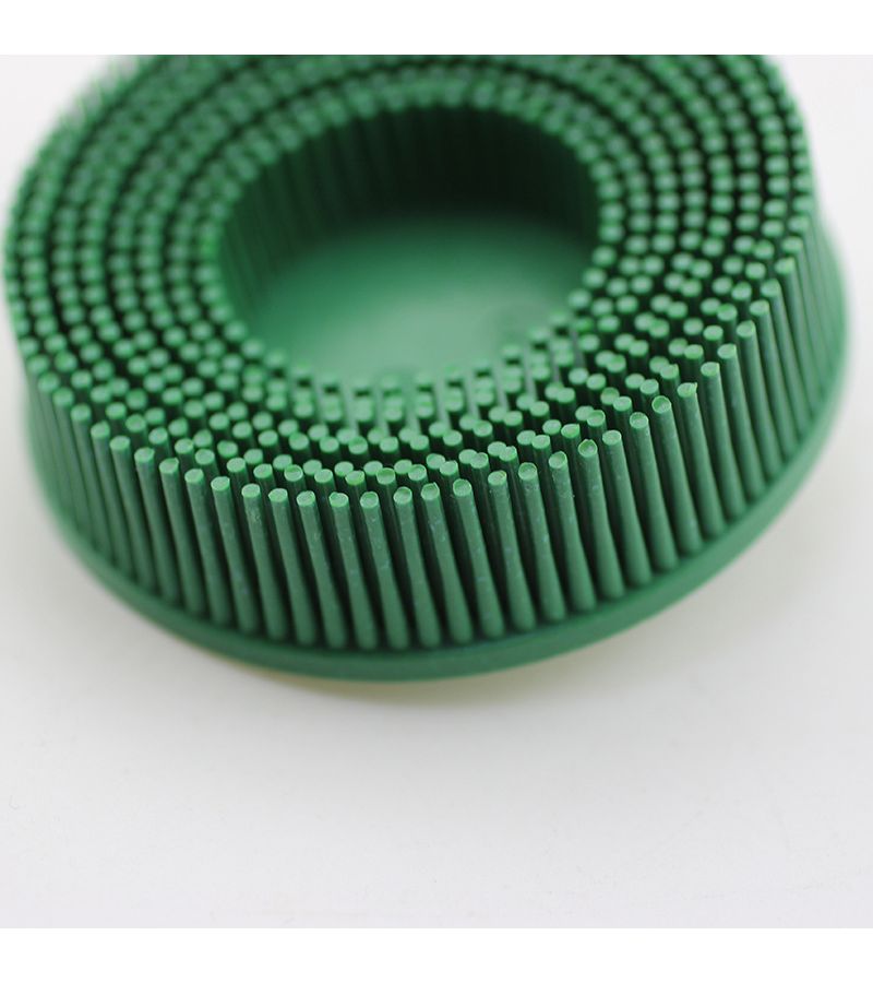 Gray Nylon Spiral Storm Brush 1 Inch For Metal Rust Removal Deburring And Precision Polishing Fits Wheel Discs And Electric Drills Multi Surface - Image 4